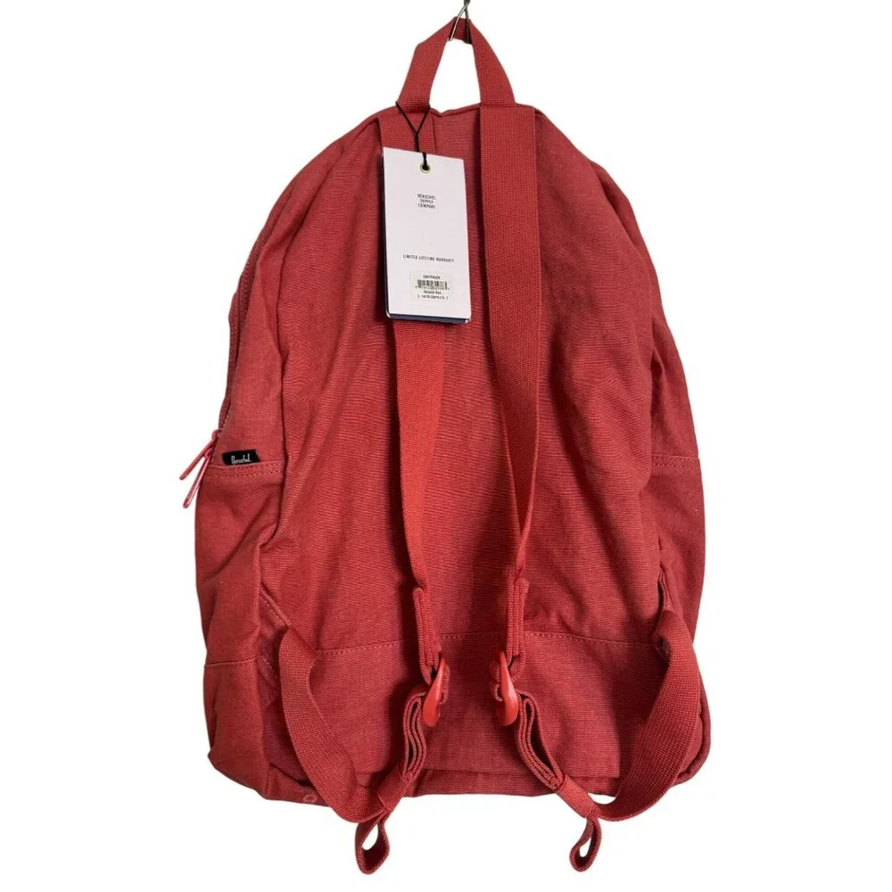 Herschel Supply Co Nova Cotton Casuals Daypack Mineral Red  display picture 2